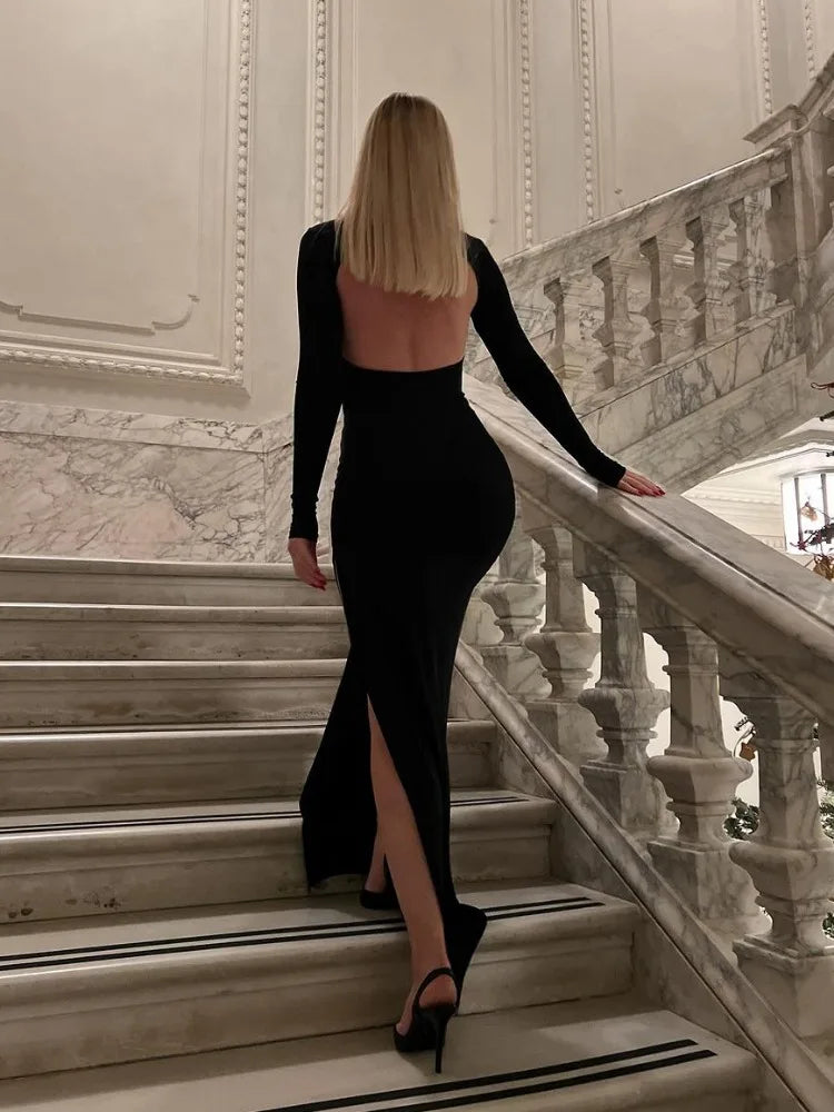 Backless Slim Sexy Dress