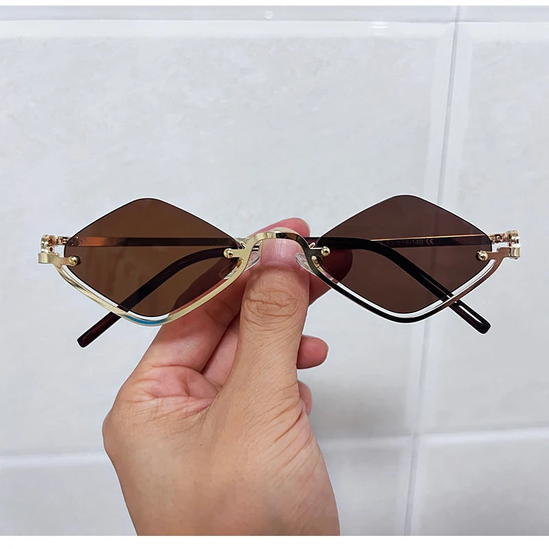 Luxury Oval Sunglasses