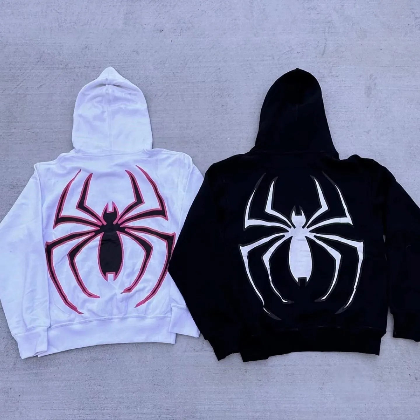 Spider Zip Up Hoodie