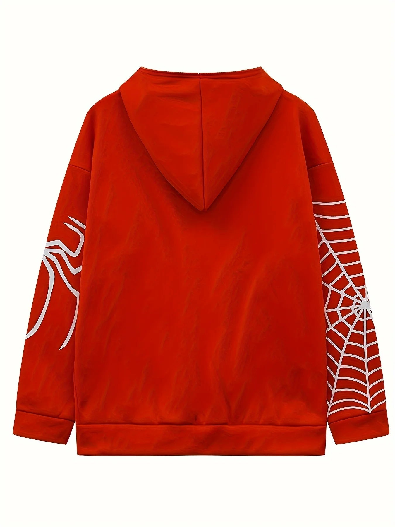 Spider Web Zip Up Hoodie