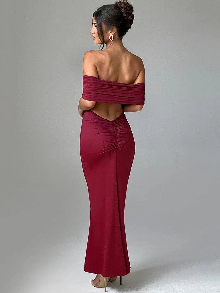 Strapless Elegant Long Dress